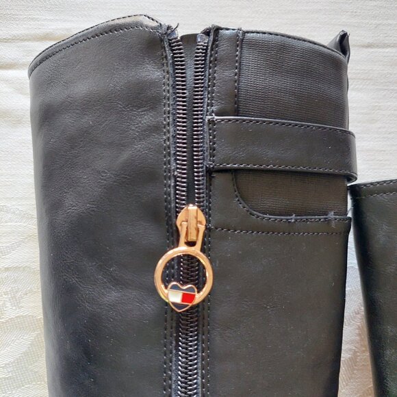 Tommy Hilfiger Girls Boots, Size 4/Women's 6.5, CM23.5 - Picture 2 of 5